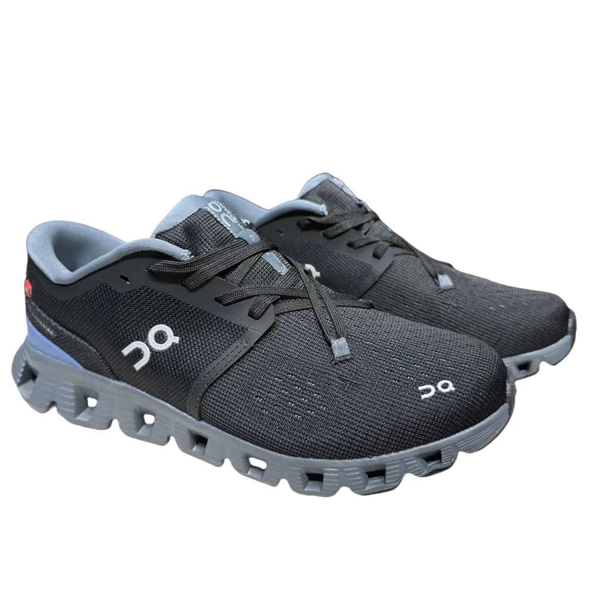 On Cloud X 4 Men's Black/Light Gray Blue