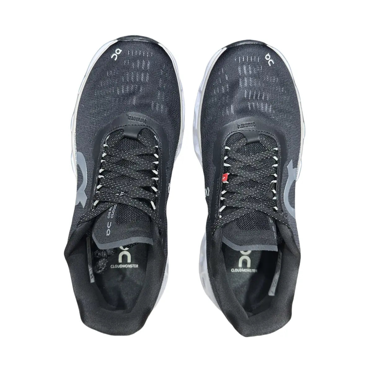 On Cloudmonster 2 Women's Black/Mist White