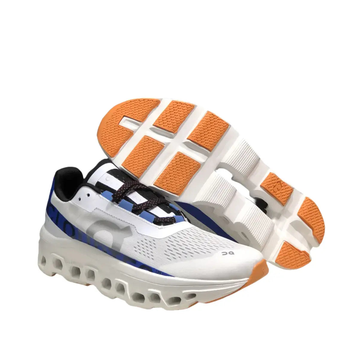 On Cloudmonster Women's Mist White/Blue