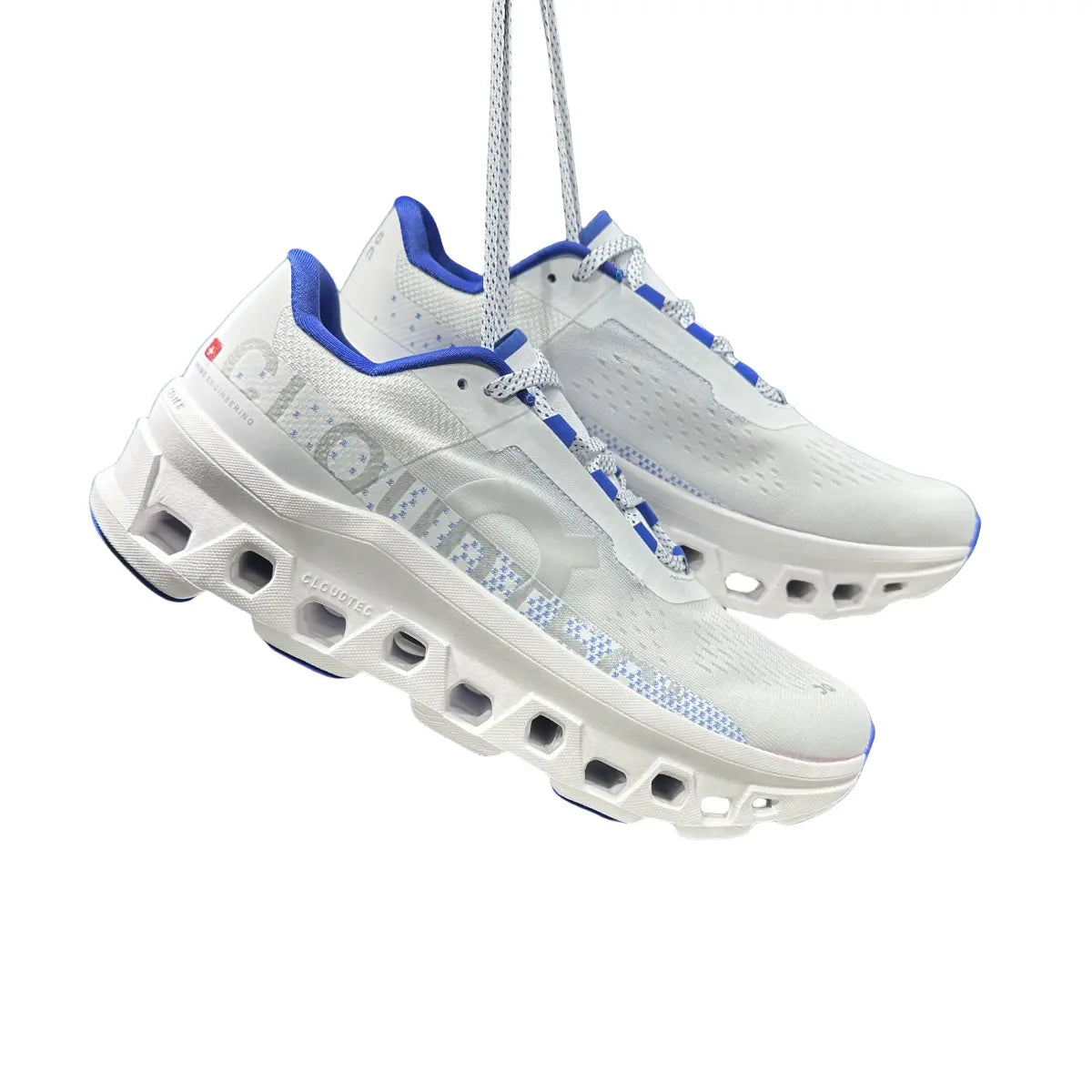On Cloudmonster Men's White/Indigo Blue — Year of the Dragon Limited Edition