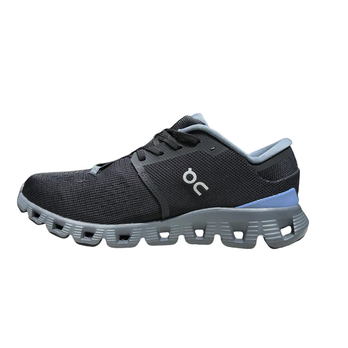 On Cloud X 4 Men's Black/Light Gray Blue