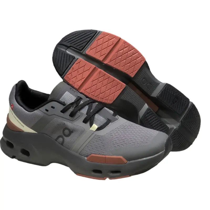 On Cloudpulse Men's Limestone/Chili Red