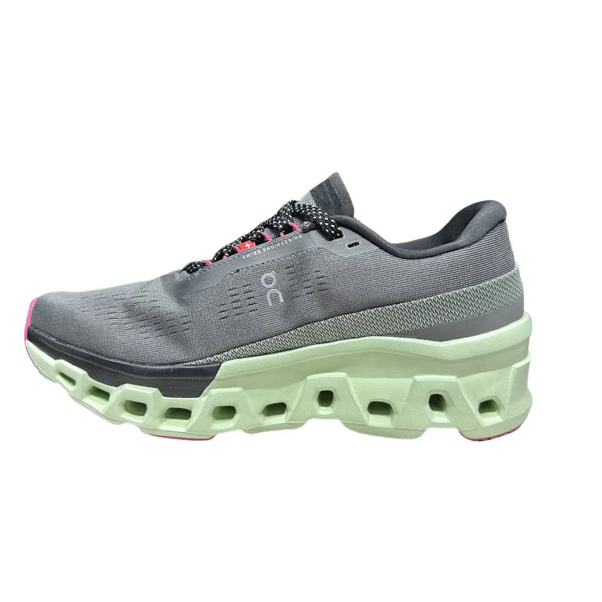 On Cloudmonster 2 Women's Almond/Lima Bean Green