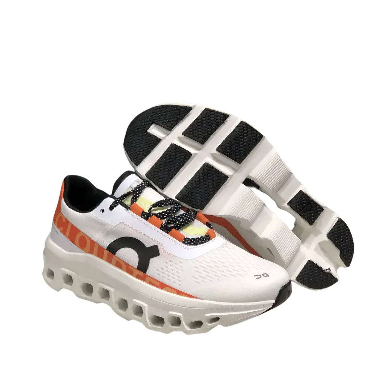 On Cloudmonster Women's White/Orange