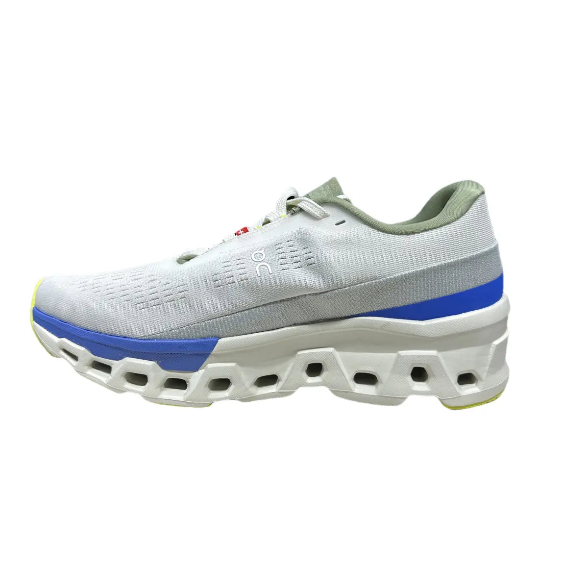 On Cloudmonster 2 Men's White/Cyan Blue