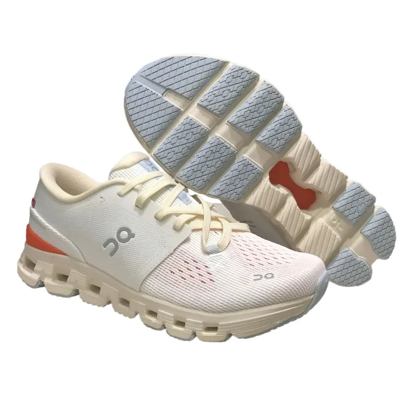 On Cloud X 4 Women's White/Orange