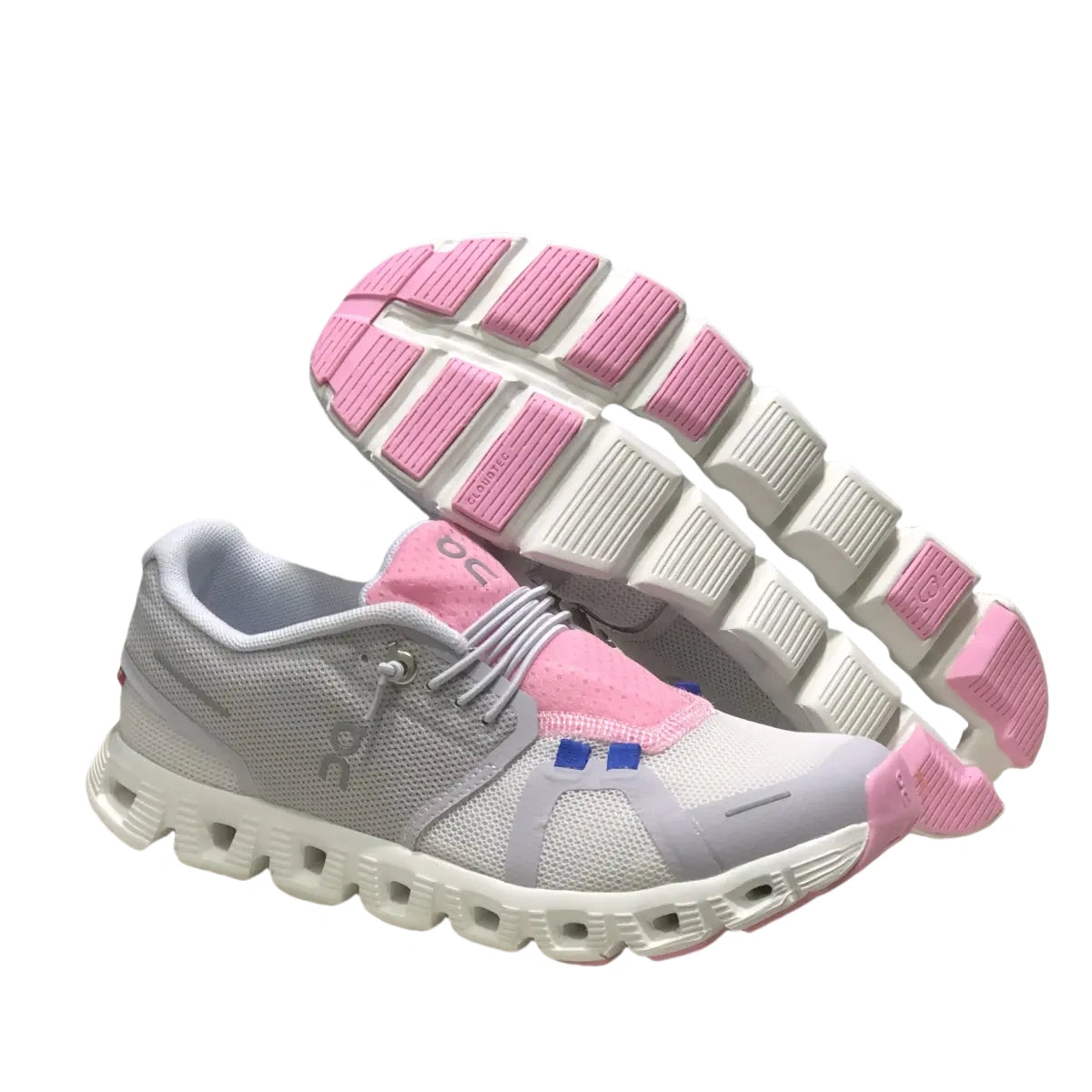 On Cloud 5 Men's Gray Peach Pink