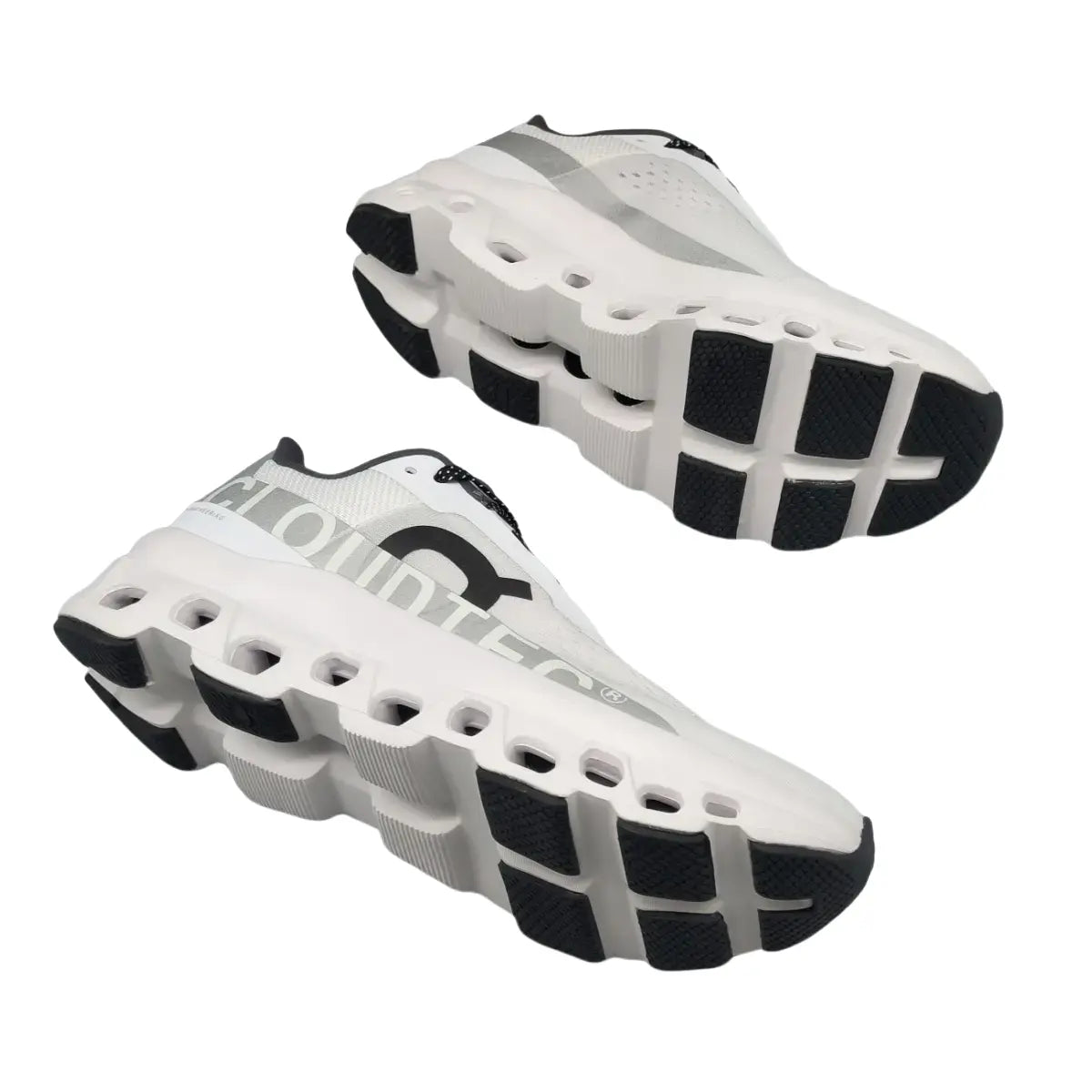 On Cloudmonster Men's Silver White
