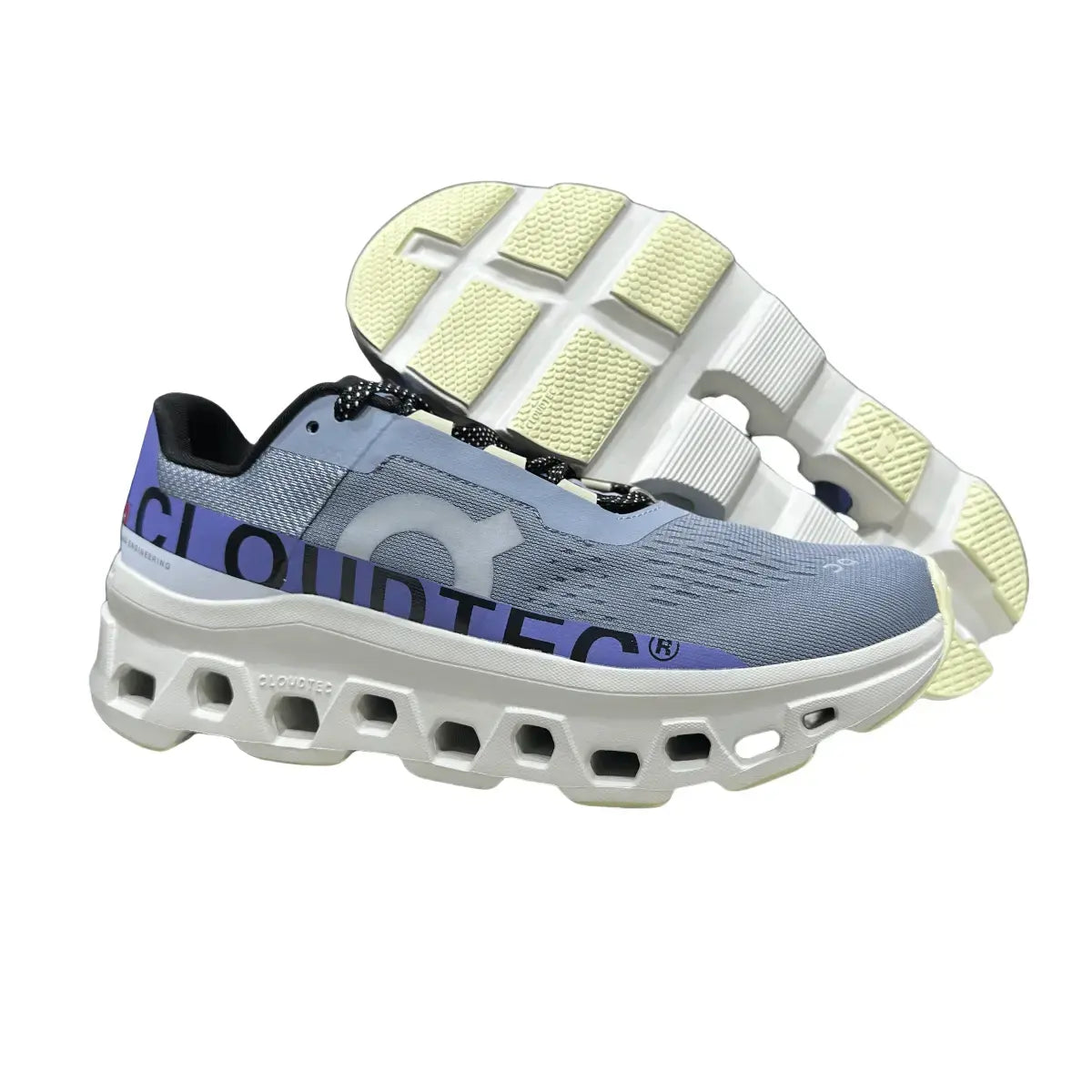 On Cloudmonster Women's Mist Blue/Blueberry Soft Purple