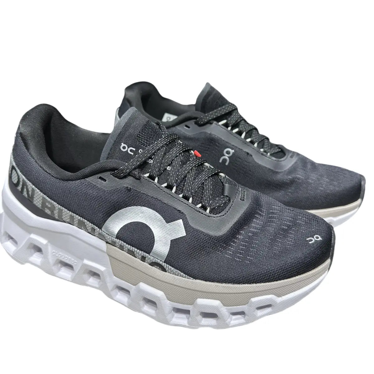 On Cloudmonster 2 Men's Black/Mist White