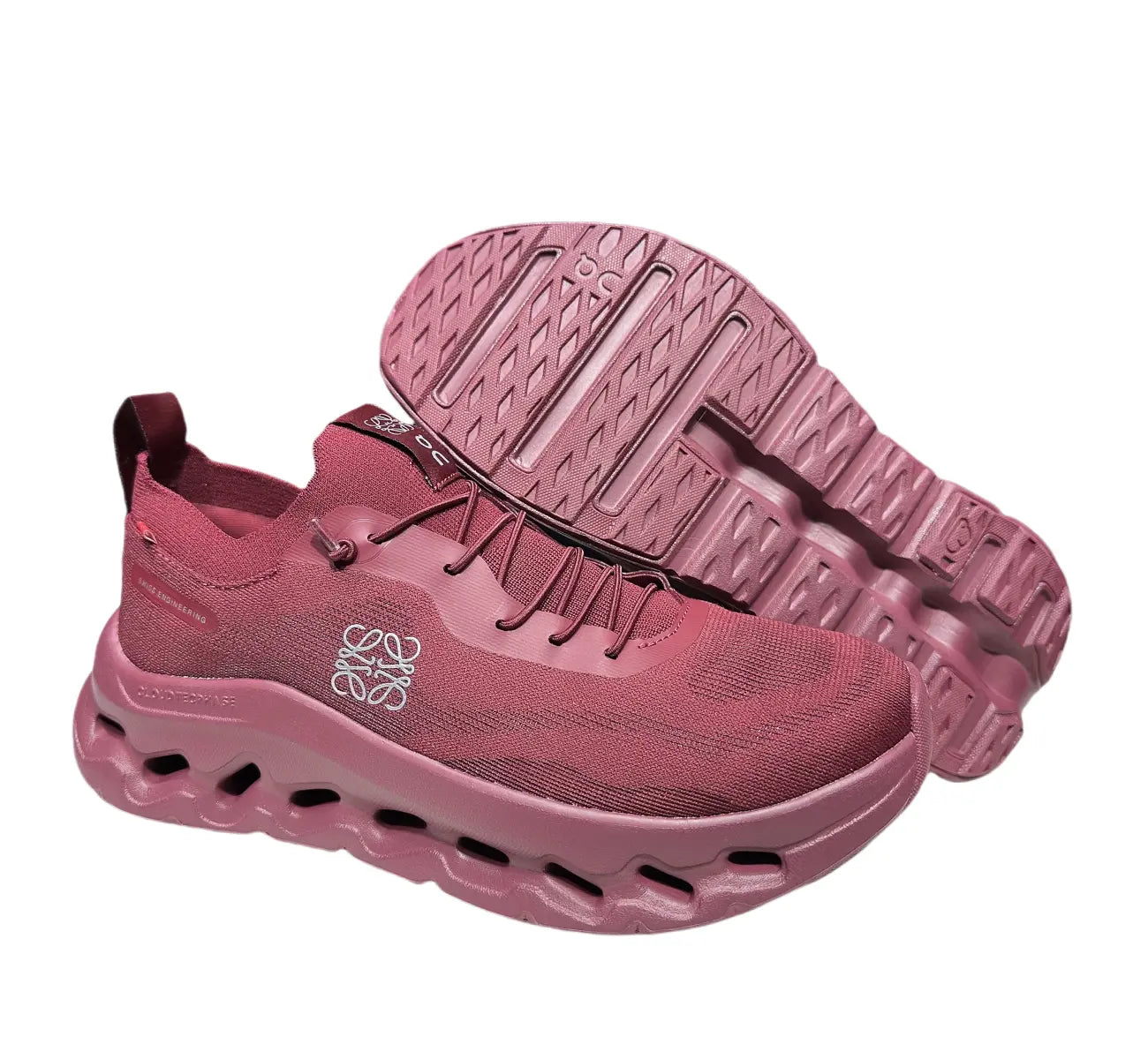 On LOEWE x Cloudtilt Women's Burgundy