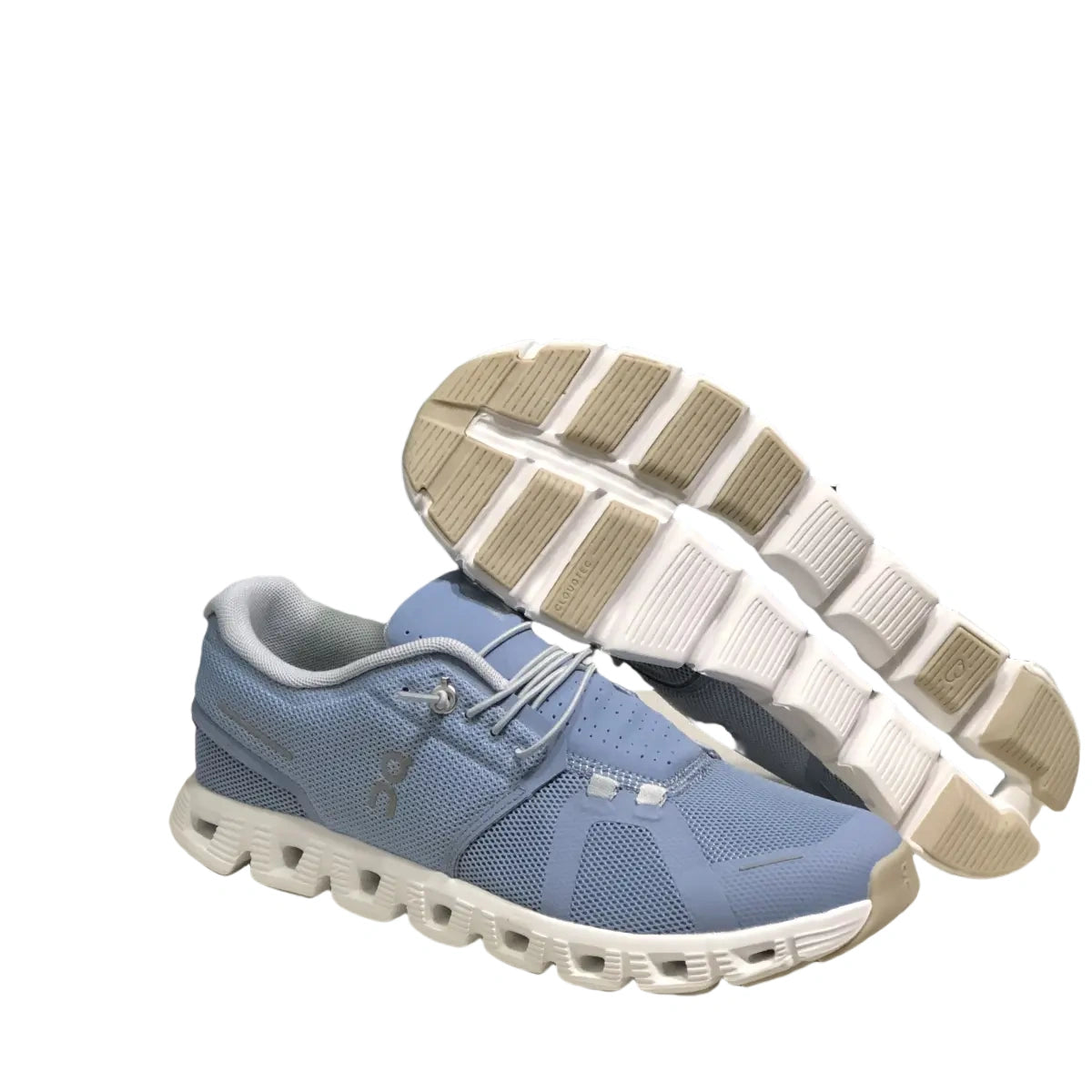 On Cloud 5 Men's Light Gray Blue/White