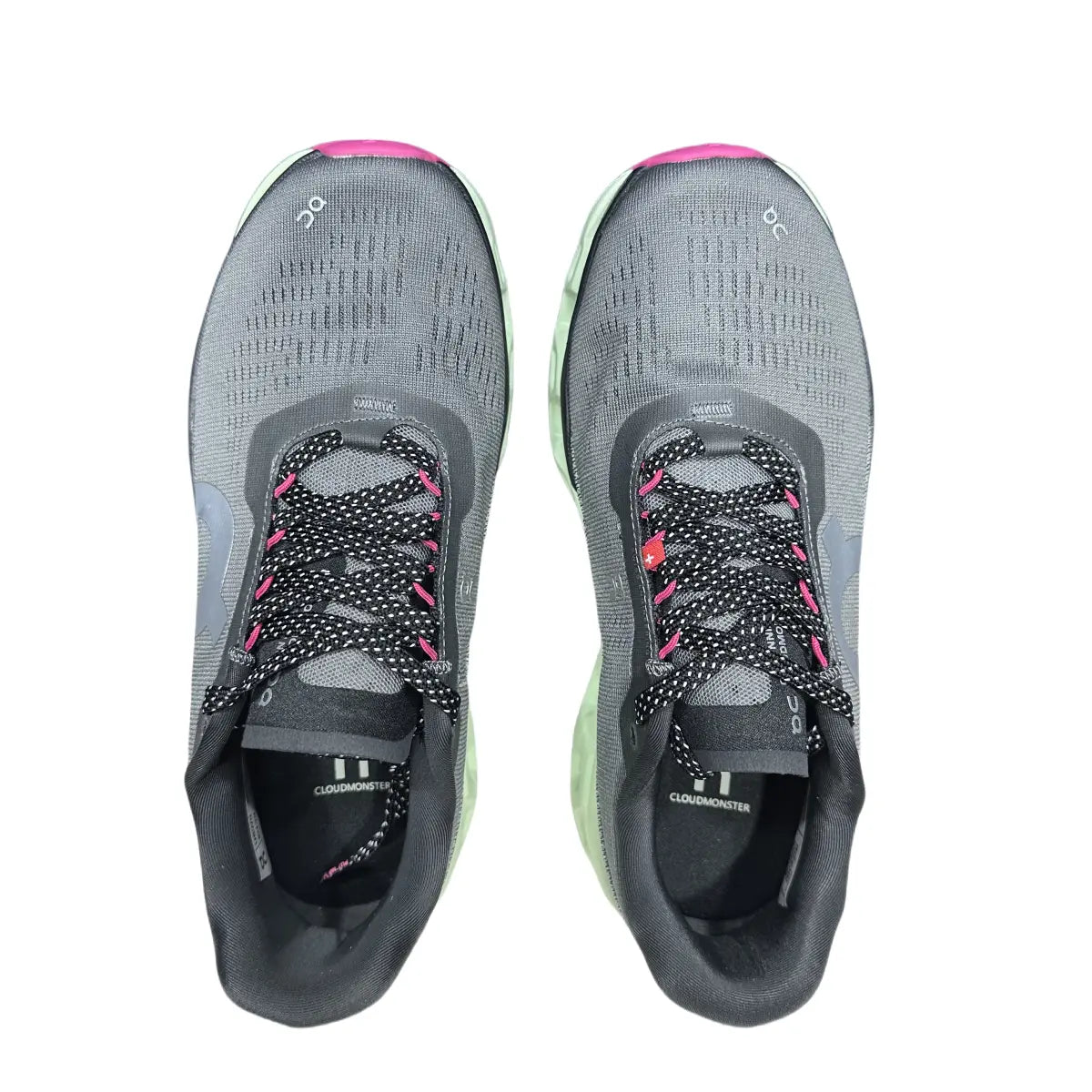 On Cloudmonster 2 Women's Almond/Lima Bean Green
