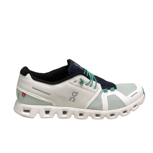 On Cloud 5  Men's Ivory/Stream Green