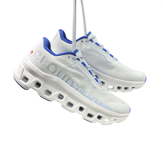 On Cloudmonster  Women's White/Indigo Blue — Year of the Dragon Limited Edition