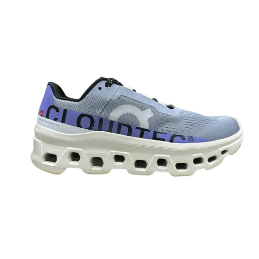 On Cloudmonster  Women's Mist Blue/Blueberry Soft Purple