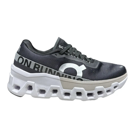 On Cloudmonster 2  Men's Black/Mist White