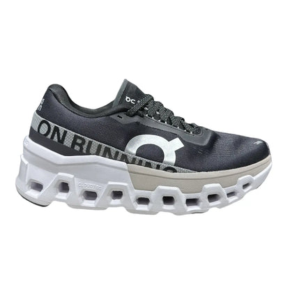 On Cloudmonster 2  Women's Black/Mist White