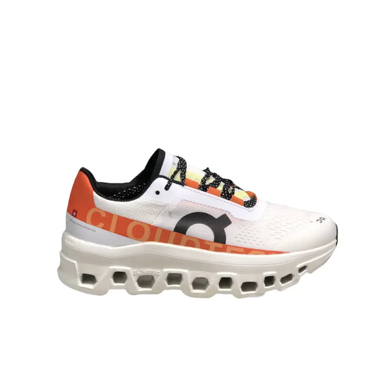On Cloudmonster  Women's White/Orange